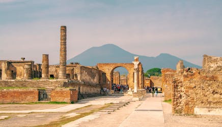 Tour audioguidato di un’intera giornata a Pompei e Amalfi da Napoli